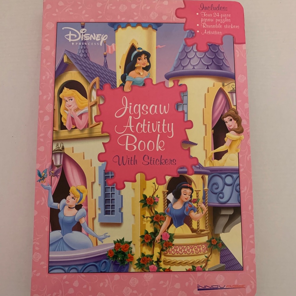 Disney Princess Jigsaw Puzzle Book